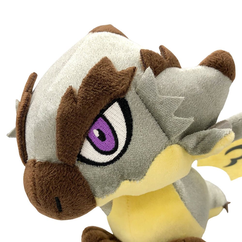 Monster Hunter Chibi Plush Silver Rathalos