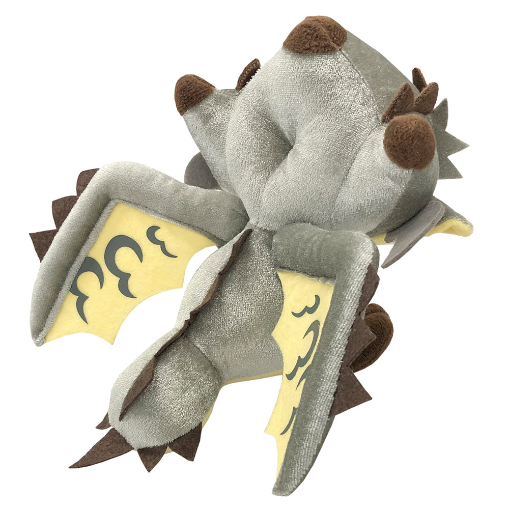 Monster Hunter Chibi Plush Silver Rathalos