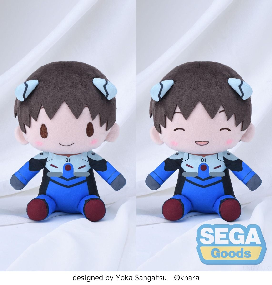 EVANGELION Shinji fuwa petit M Plush
