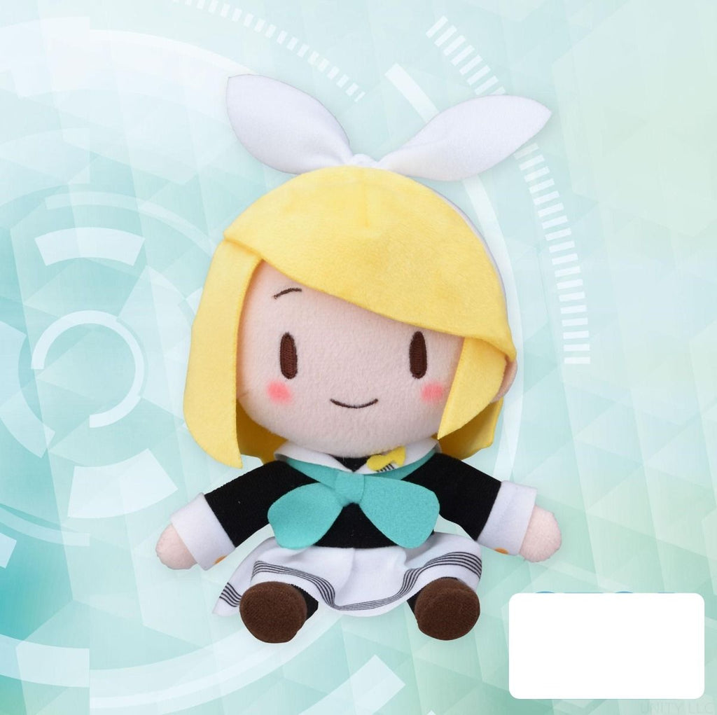 Vocaloid Kagamine Rin Uniform Ver. EX fuwa petit Hatsune Miku Series Mini Plush