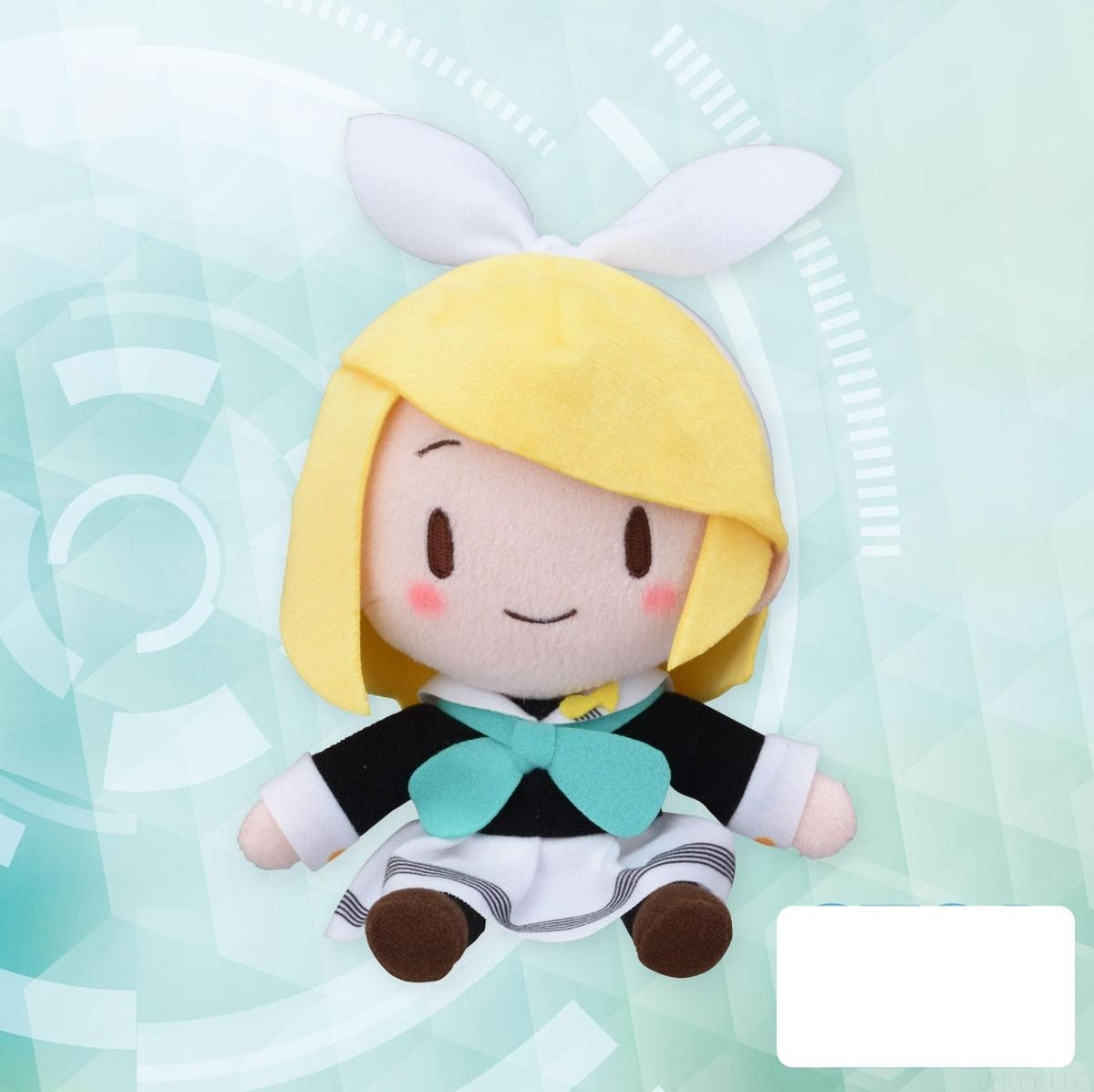 Vocaloid Kagamine Rin Uniform Ver. EX fuwa petit Hatsune Miku Series Mini Plush