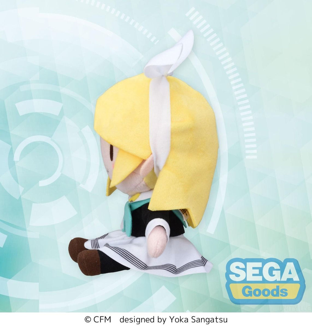Vocaloid Kagamine Rin Uniform Ver. EX fuwa petit Hatsune Miku Series Mini Plush