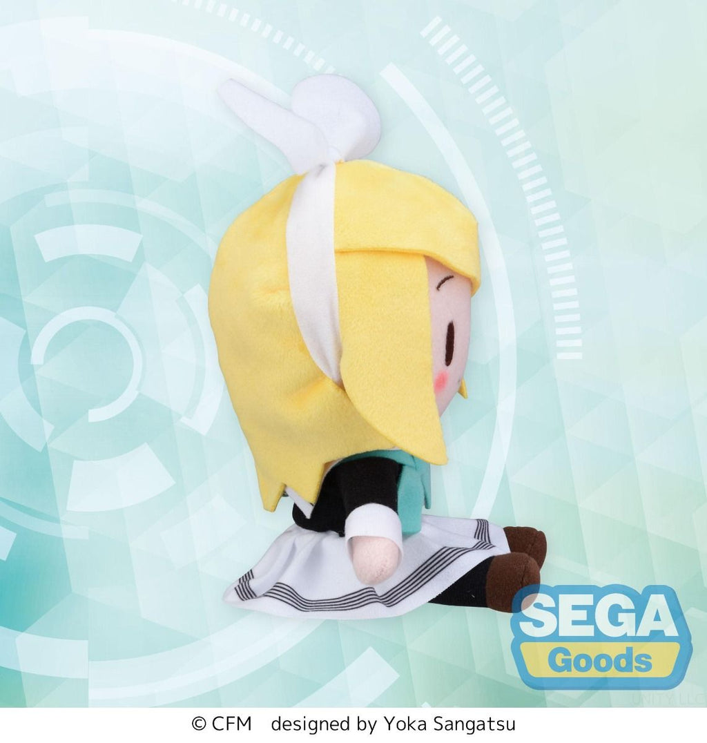 Vocaloid Kagamine Rin Uniform Ver. EX fuwa petit Hatsune Miku Series Mini Plush