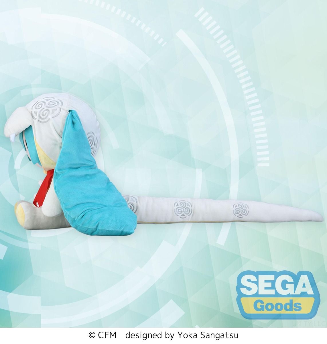 Hatsune Miku Snake 2024 Fuwa Petit LL Plush - Year of the Snake - SEGA Official Vocaloid Collectible