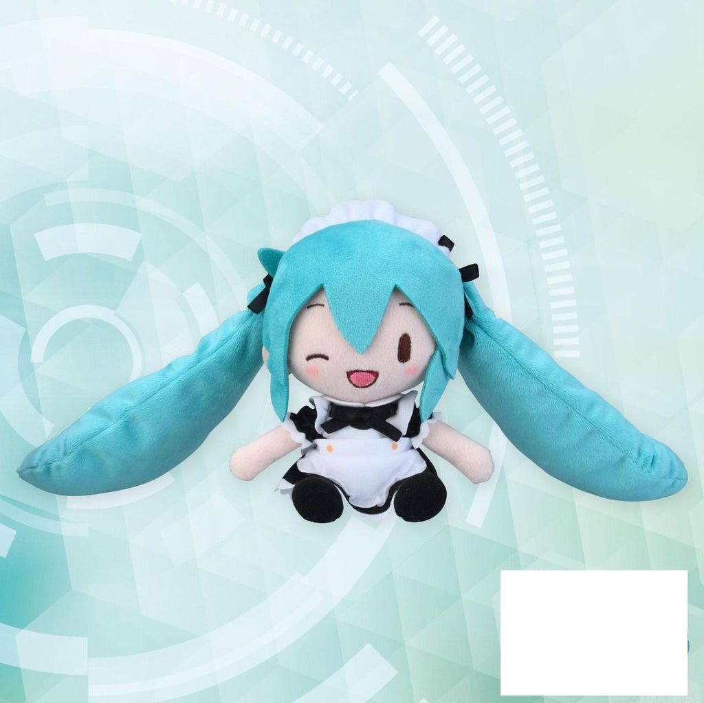 Hatsune Miku Maid Ver. EX Mini Plush - Official SEGA Vocaloid Collectible