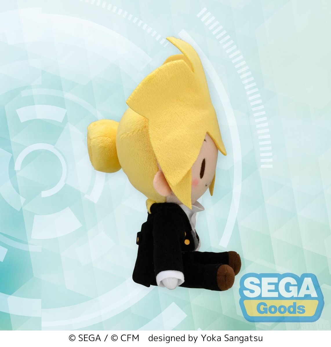 Kagamine Len Butler Ver. EX Fuwa Petit Mini Plush - Vocaloid - SEGA Official Collectible