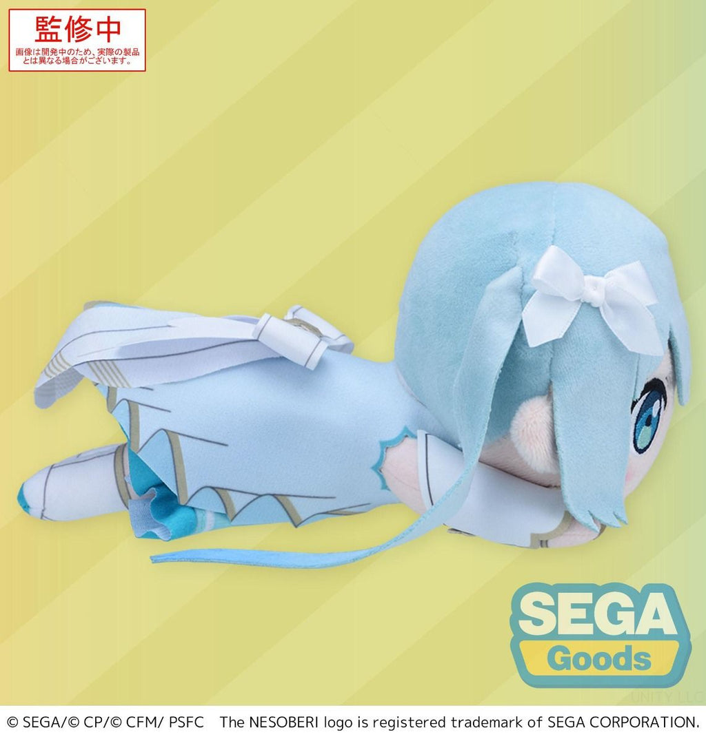 Vocaloid Hatsune Miku NESOBERI Lay-Down Plush - Unshuttered SEKAI - SEGA