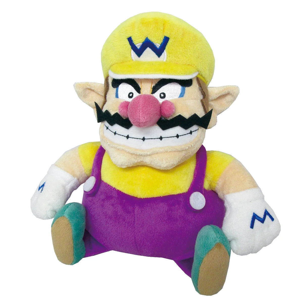 Little Buddy Super Mario All Star Wario 10" Plush - Official Nintendo