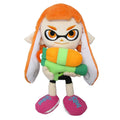 Splatoon Inkling Girl Orange Female Plush, 9"