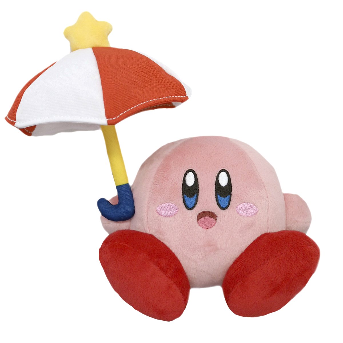 Little Buddy Kirby's Adventure All Star Collection Umbrella / Parasol Kirby Plush 7"