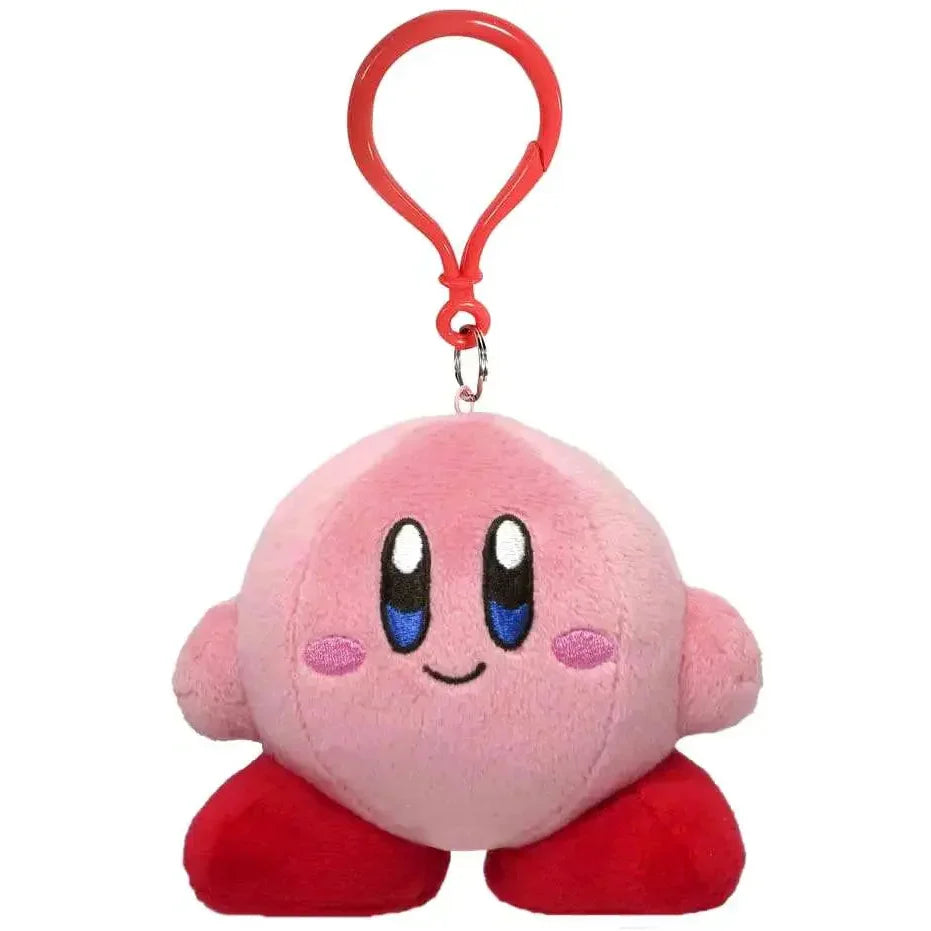 Little Buddy Kirby's Adventure Kirby 3.5" Plush Dangler - Official Nintendo