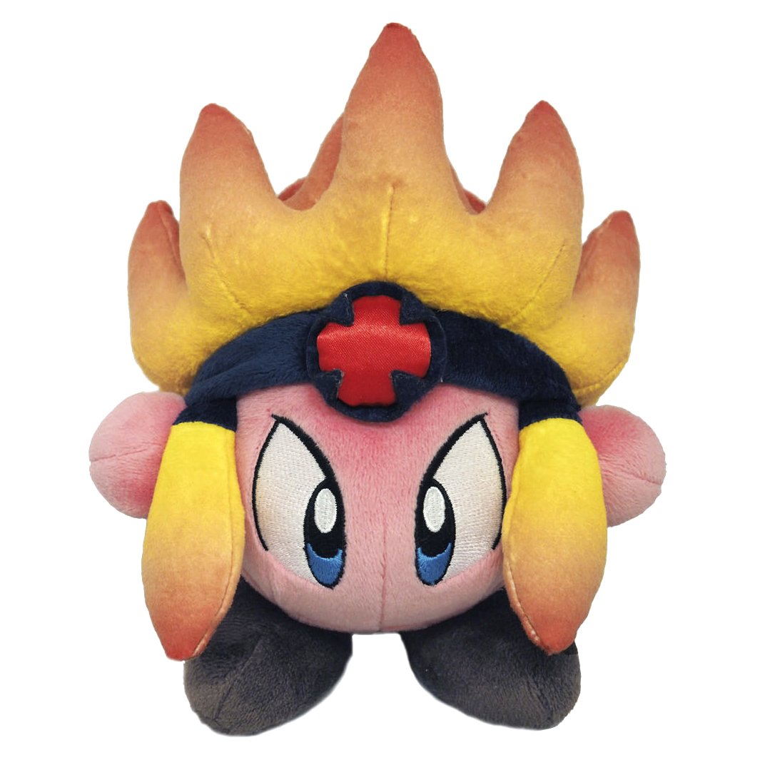 Little Buddy Kirby's Adventure Kirby of the Stars All Star Burning Leo Plush  7"