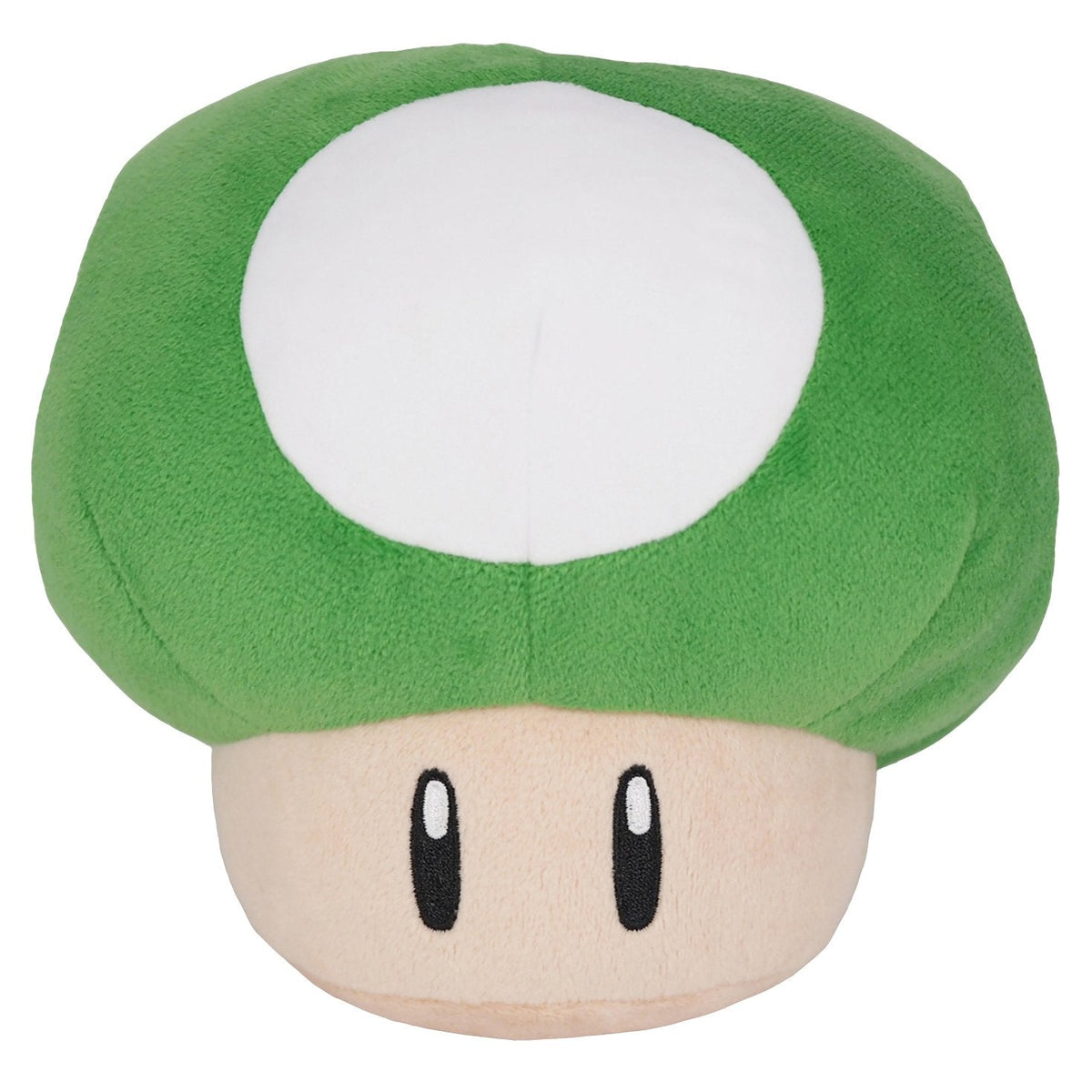 Super Mario All Star Collection Green 1-Up Mushroom Plush, 6"