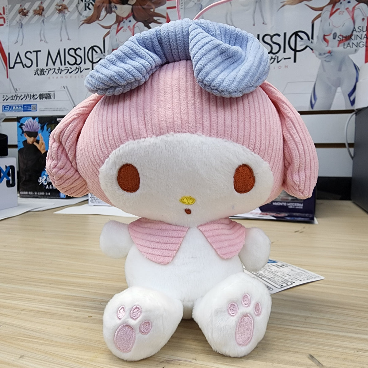 Sanrio Characters Corduroy My Melody Plush Strap 6.3"