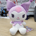 Sanrio Characters Corduroy Kuromi Plush Strap 6.3"