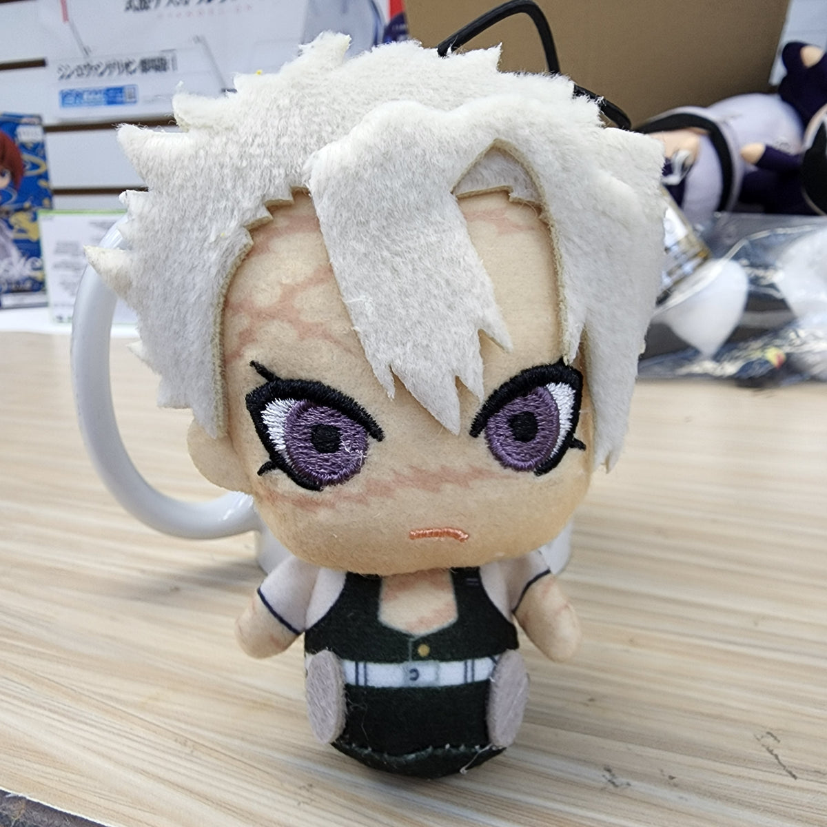 Demon Slayer Sanemi Shinazugawa Plush Strap - Kimetsu No Yaiba Mascot Vol. 3