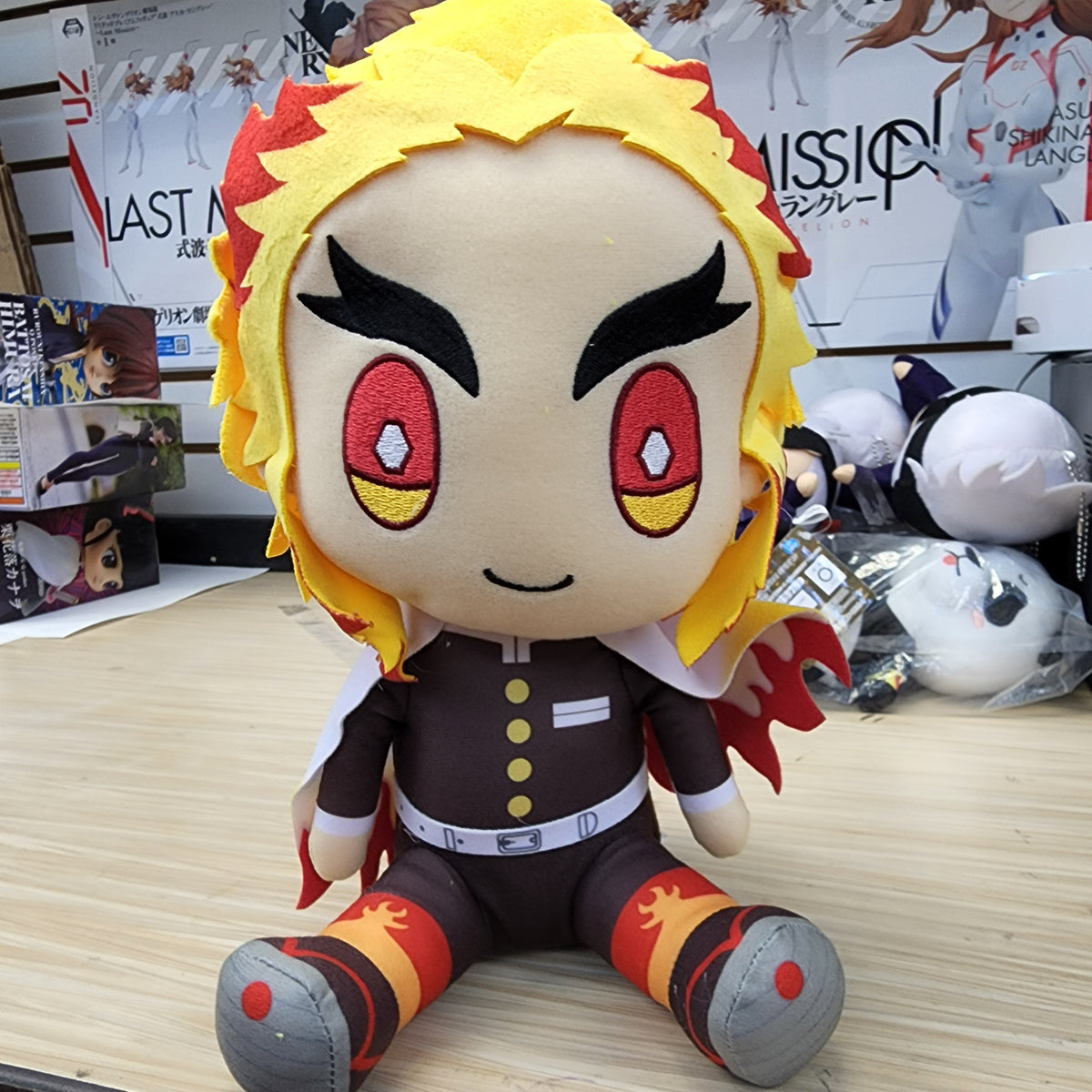 Demon Slayer Kimetsu No Yaiba Kyojuro Rengoku Plush 9.8"
