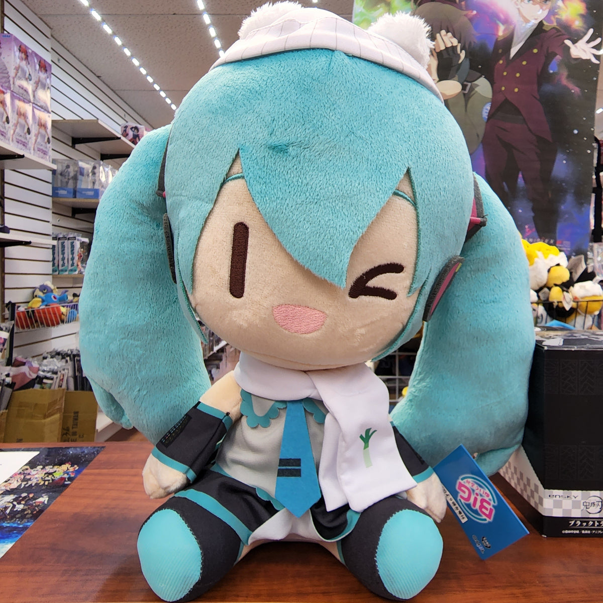 Hatsune Miku BIG Winter Ver. Plush 11.8"