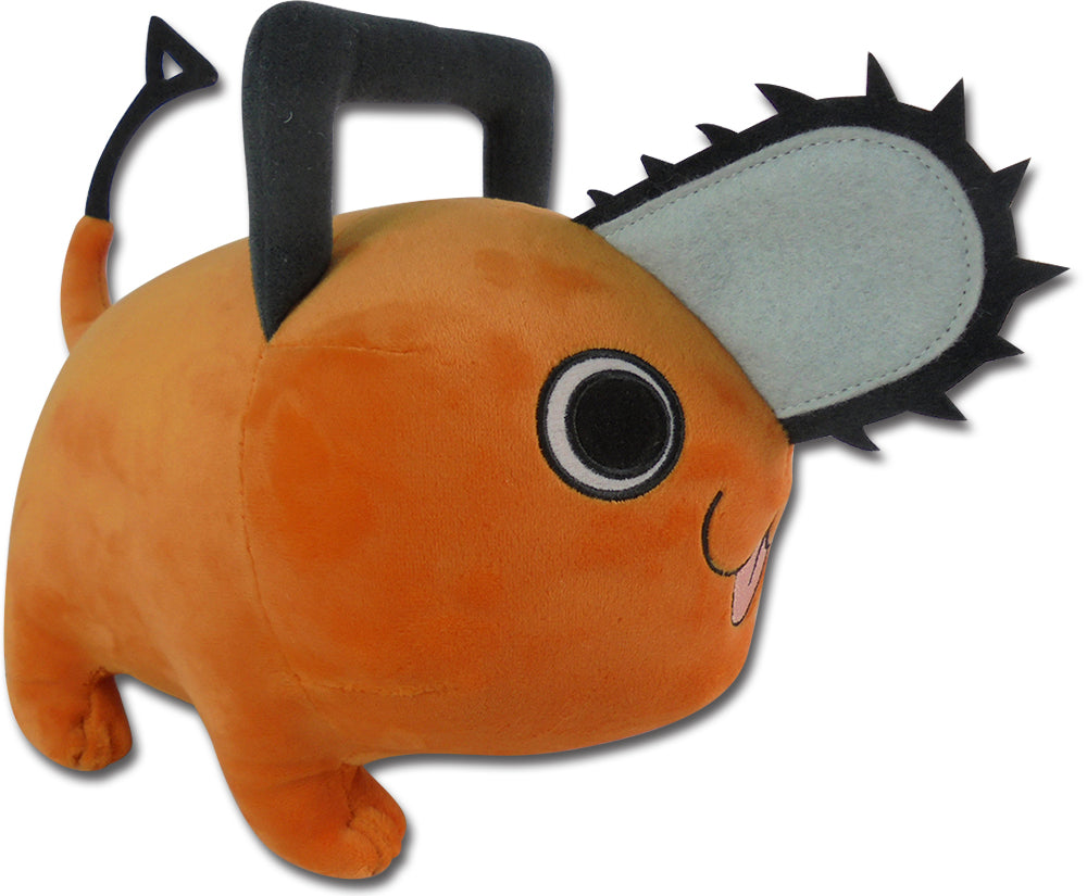 Chainsaw Man Pochita Tongue Out Plush 8'' | Official Anime Stuffed Figure