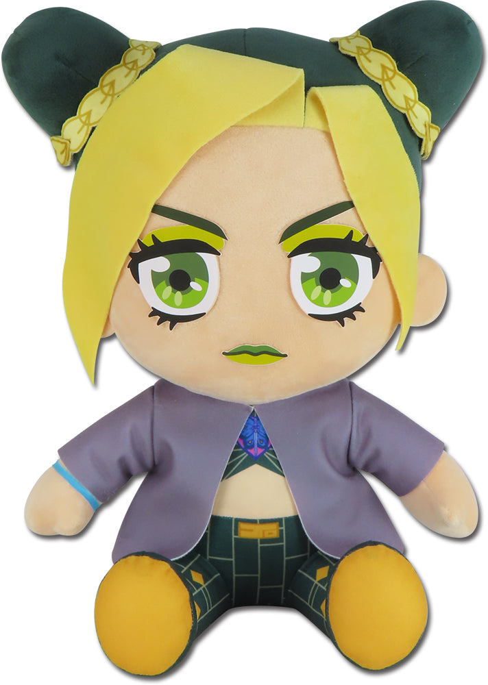 JoJo's Bizarre Adventure Jolyne Cujoh Sitting Plush 12 Inch - Official Stone Ocean Collectible