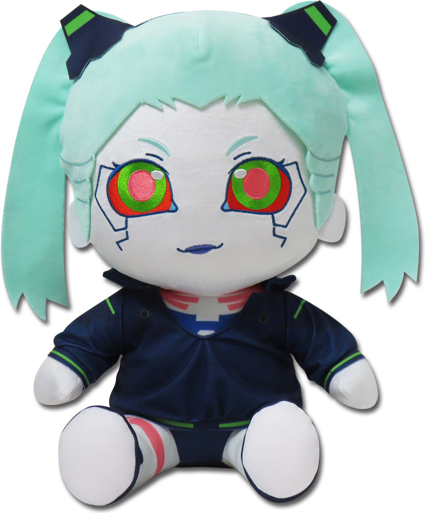Cyberpunk Edgerunners Rebecca Sitting Pose Plush 12" – Official Anime Collectible