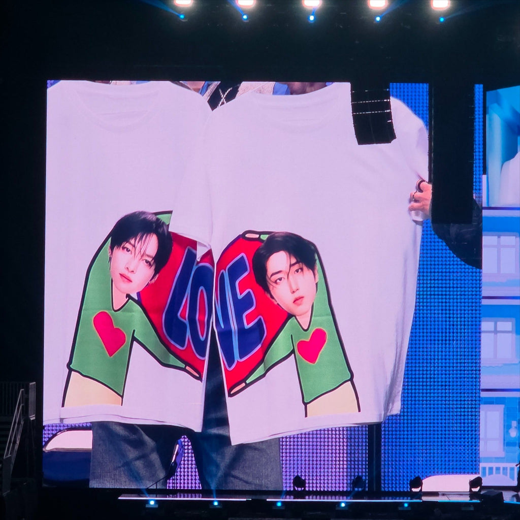 Lee Know and Han matching couple T-Shirts