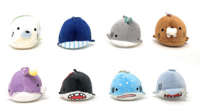 Kawaii Sea World Friends 1.5" Mini Strip Plush
