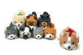 Kawaii 4.75" Scooshin Dog Gang Marshmallow Plush