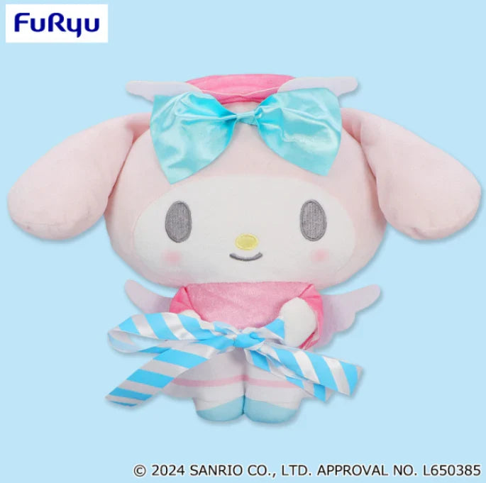 Sanrio My Melody Favorite Fluffy Airport BIG Plush, 13"