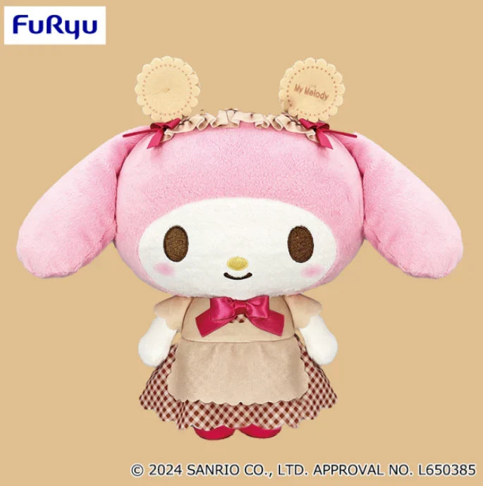 Sanrio My Melody Favorite Cooking BIG Plush, 13.8"