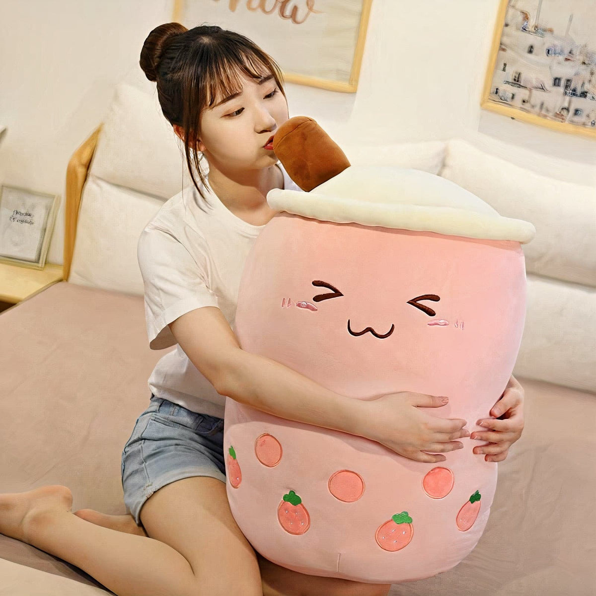 Gigantic Plumpy Bubbly Boba Plushies Collection