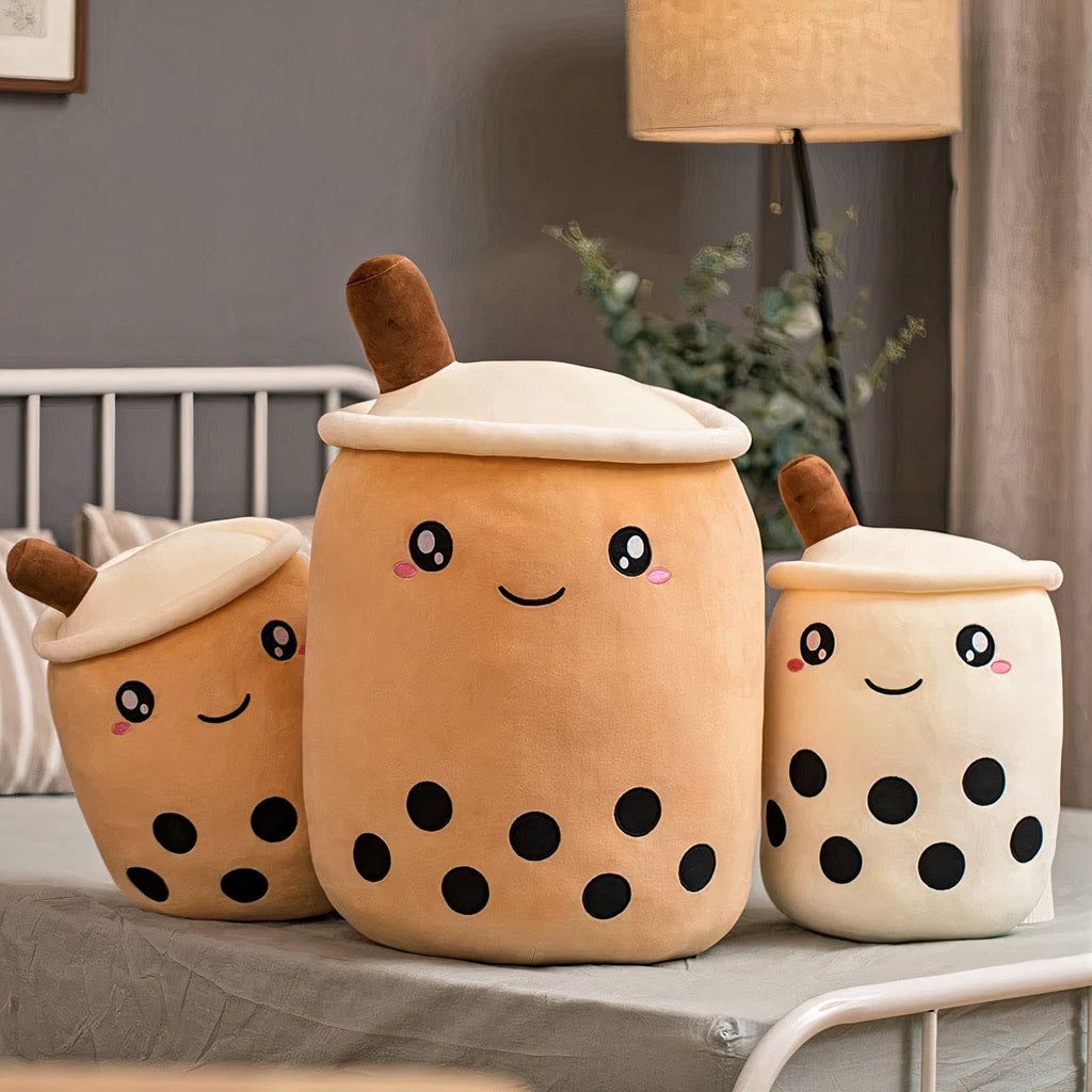 Gigantic Plumpy Bubbly Boba Plushies Collection