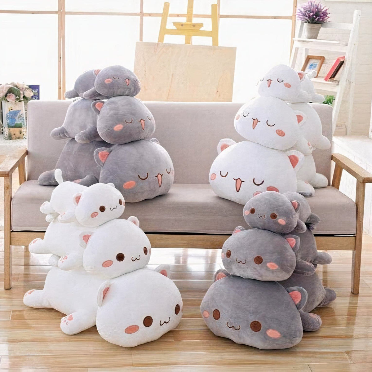 Gigantic Plumpy Kawaii Emiko-chan Cat Plushie