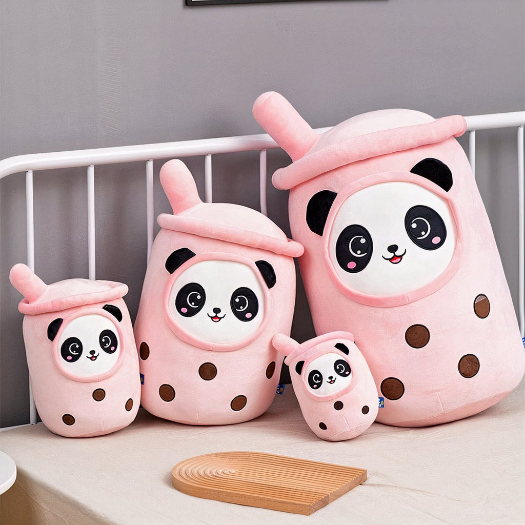 Gigantic Plumpy Panda Bubble Tea Plush