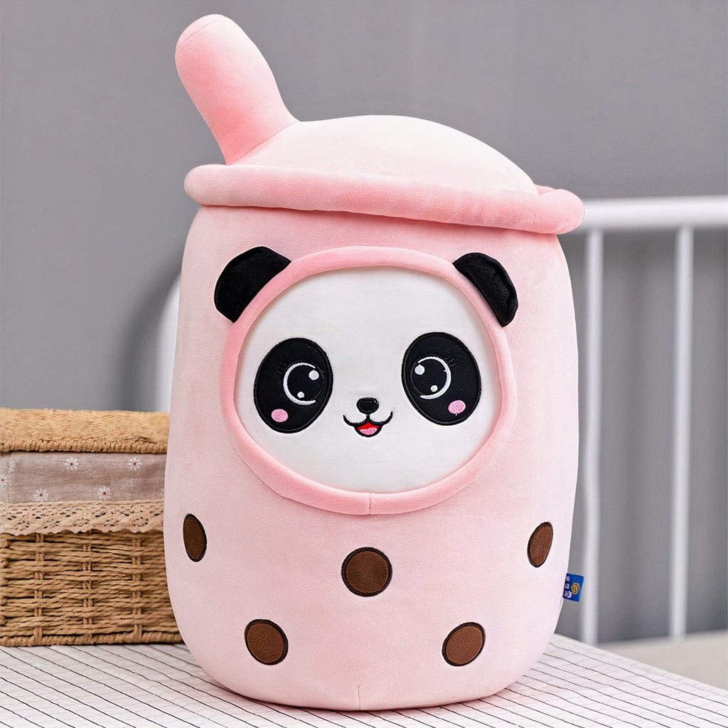 Gigantic Plumpy Panda Bubble Tea Plush