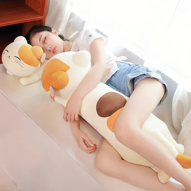 Adorable Neeko Spotted Ginger Cat Plush Toy