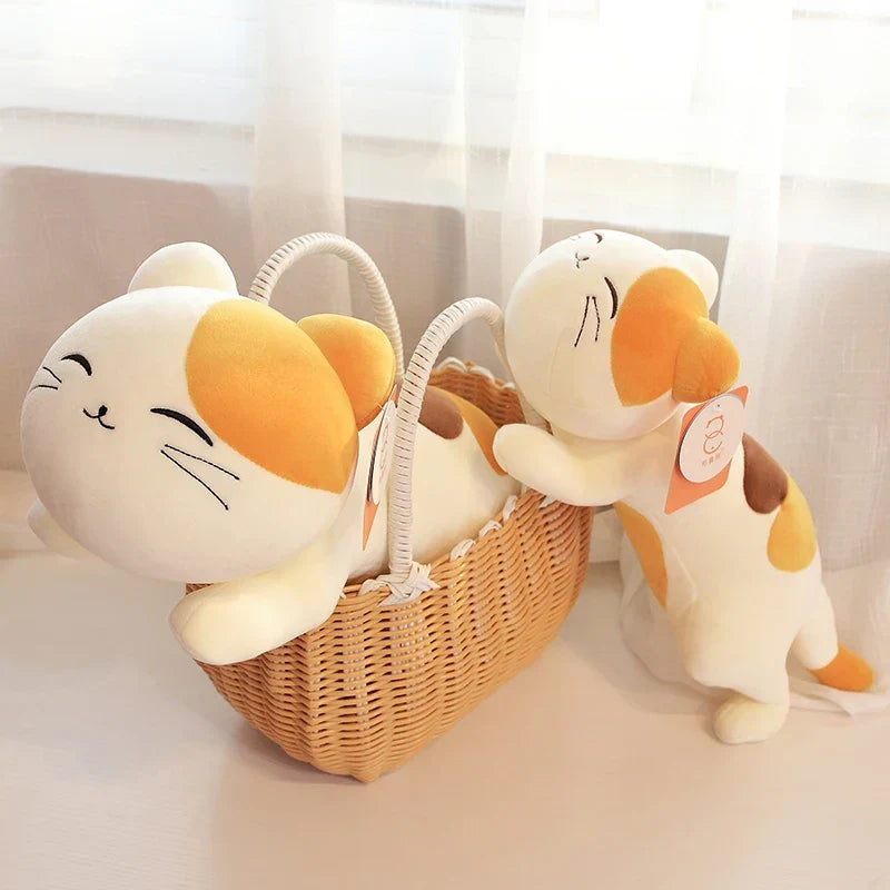 Adorable Neeko Spotted Ginger Cat Plush Toy