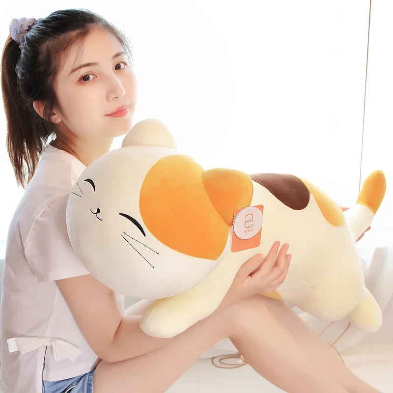Adorable Neeko Spotted Ginger Cat Plush Toy