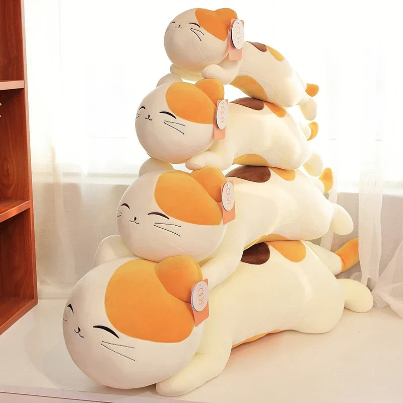 Adorable Neeko Spotted Ginger Cat Plush Toy