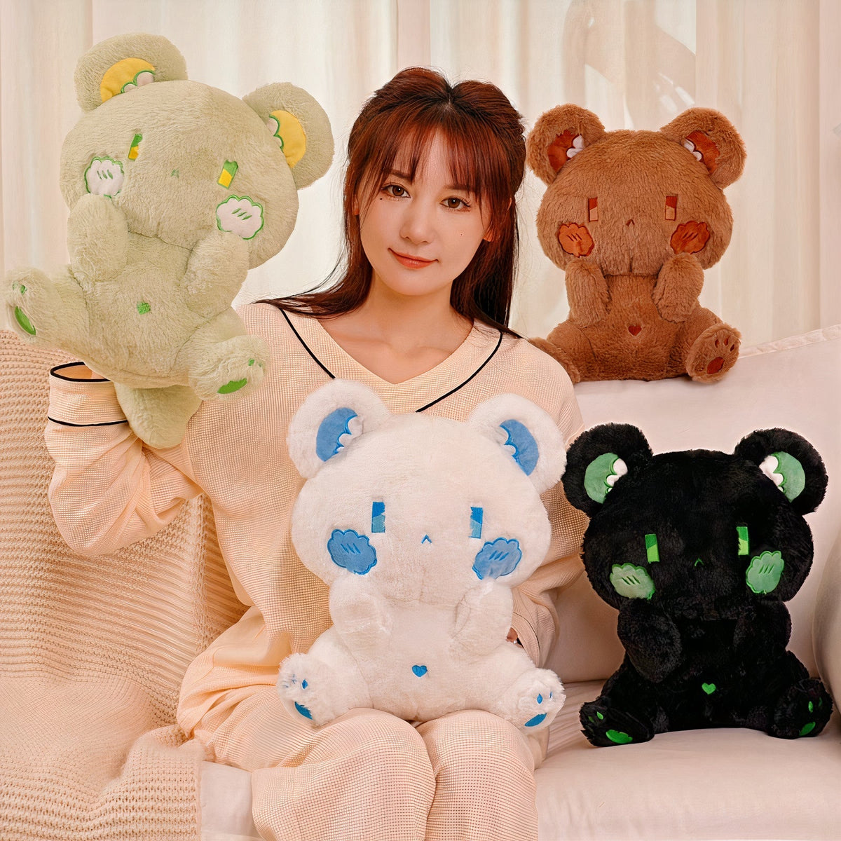 Medium Plumpy Soft Rabbit Plushie