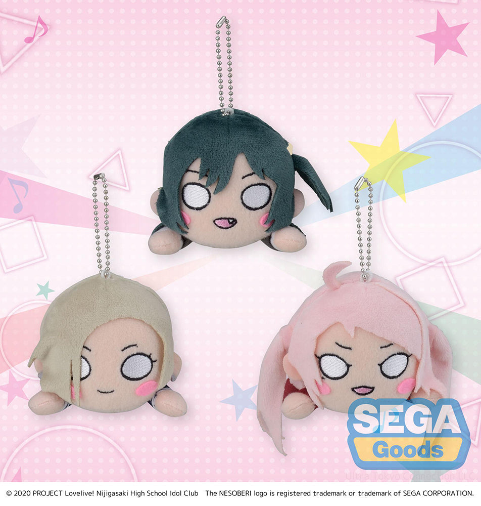 Love Live! Nijigasaki High School Idol Club Nesoberi Mini Plush – Winter Uniform Style Vol. 4 (Set of 3) | SEGA