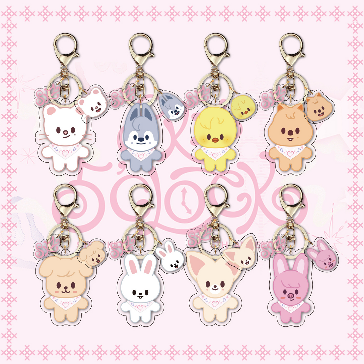 SKZOO 5th Fan Meeting Keychain