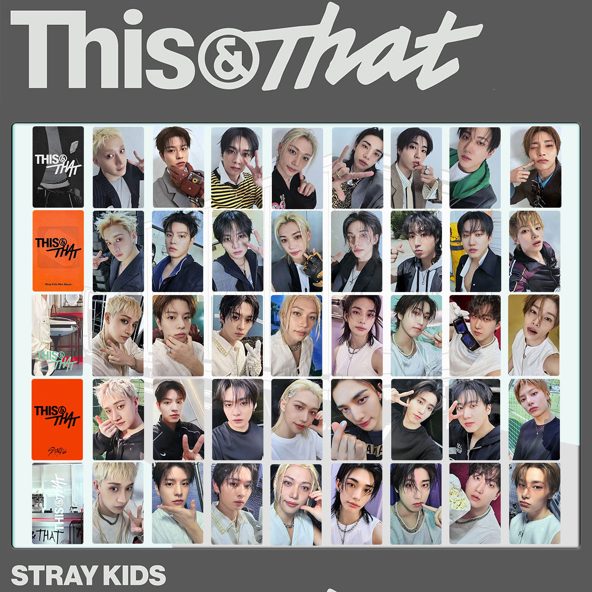 SKZ THIS & THAT Album Photocard Special Edition