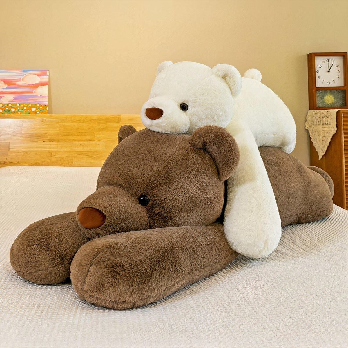 Plumpy Arthur and Ellie Teddy Bear Plushie