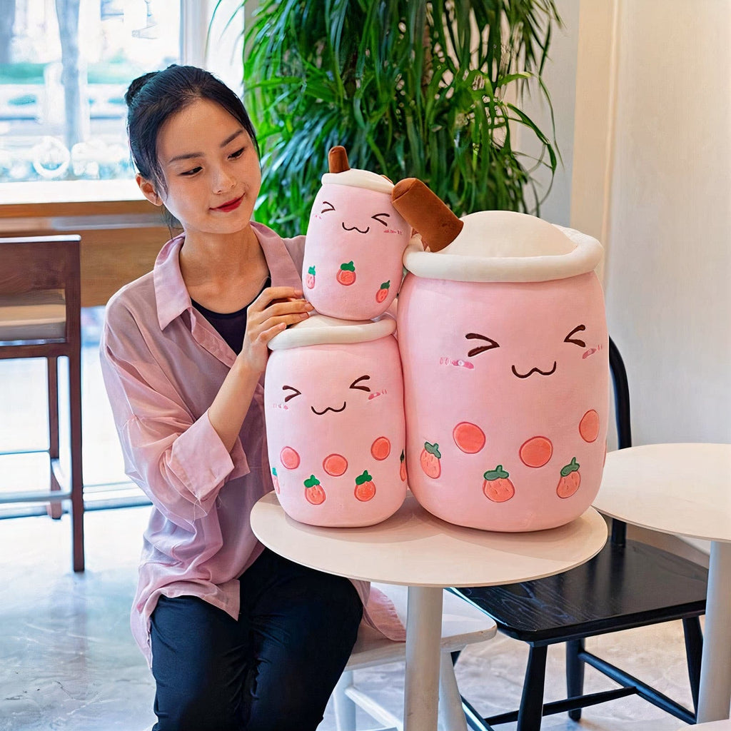 Gigantic Plumpy Bubbly Boba Plushies Collection