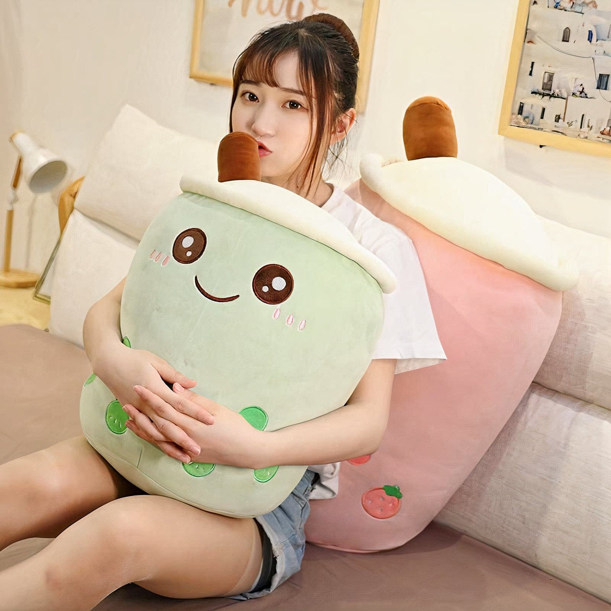 Gigantic Plumpy Bubbly Boba Plushies Collection