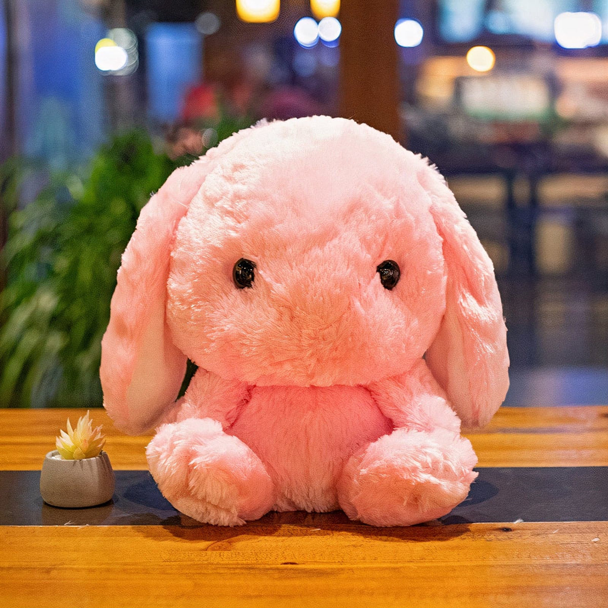 Plumpy Bunny Backpack Plushie