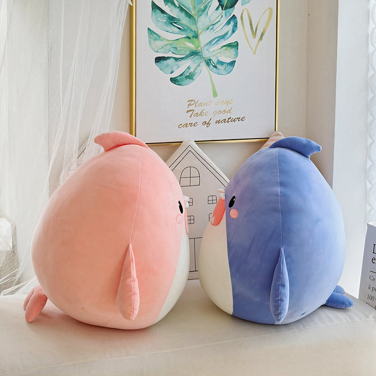Plumpy Jaws the Squishy Shark Plushie