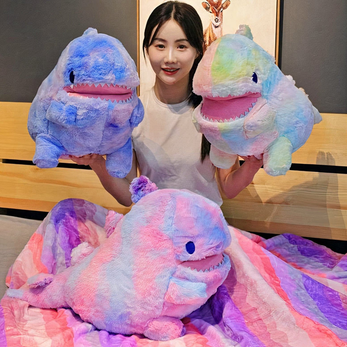 Large Plumpy Kawaii Dinosaur-kun Plushie