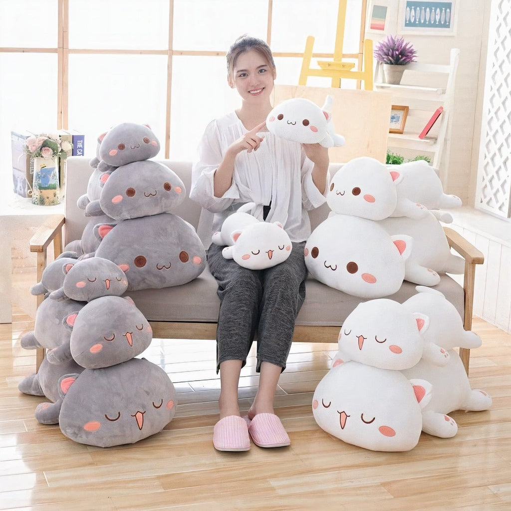Gigantic Plumpy Kawaii Emiko-chan Cat Plushie